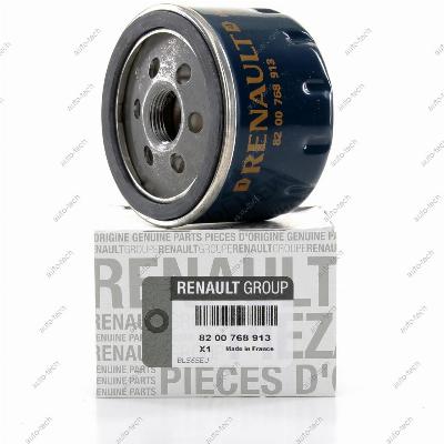 Фильтр масляный RENAULT Duster (дизель, 4*4, 1,5 л., 90 л.с.) Renault RENAULT 8200768913