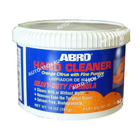 Очиститель рук апельсин НС141 397мл ABRO ABRO НС141