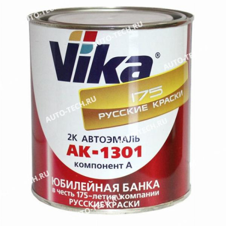 Автоэмаль Vika Защитная хаки мат 0.85кг VIKA 303 Мат
