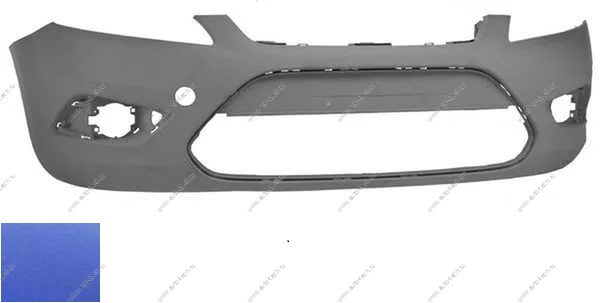 Бампер передний Ford Focus 2 седан крашеный Sonic Blue Metallic SN/25V Gama  1521127-SN/25V