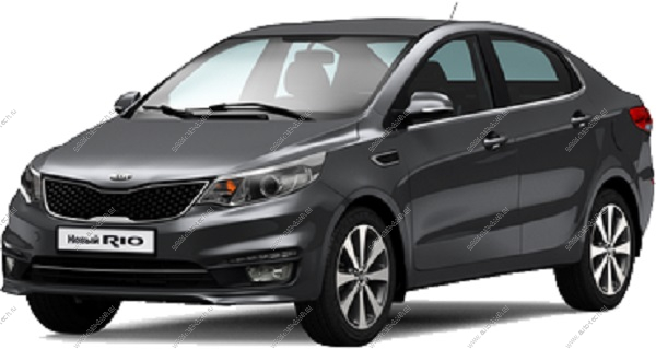 Бампер передний KIA Rio 3 крашеный Cерый металлик SAE c 2011- Китай 86511-4Y000-SAE