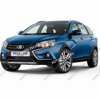 Крыло переднее левое LADA Vesta SW Cross крашеное 247 Карфаген (Бежевый металлик) Lada