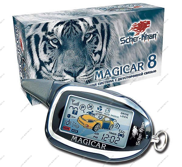 Охранная система c обратной связью SHER-KHAN MAGICAR 8H SHER-KHAN SHER-KHAN MAGICAR 8H