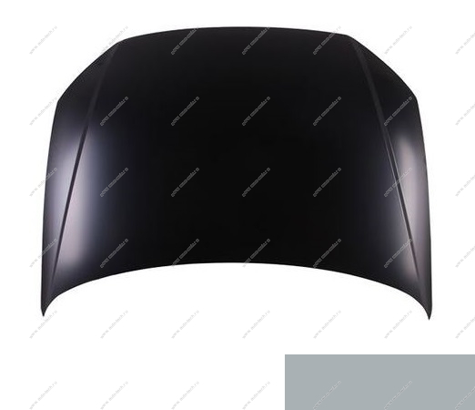 Капот крашеный VW POLO седан 15-20 (без отв. под эмблему) K8 - WHITE SILVER SIMYI SIMYI 6RU823031C-K8