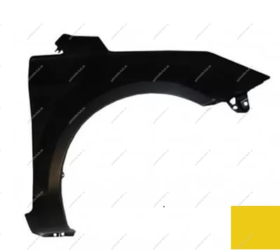 Крыло правое Ford Focus 2 крашеное Yellow Blaze Tricoat NQ 2008- Api  0620160-1R00-NQ