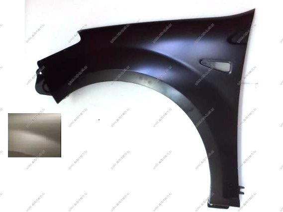Крыло левое RENAULT Sandero крашеное Gris Basalte KNM Светлый базальт API Api 6001551025-KNM