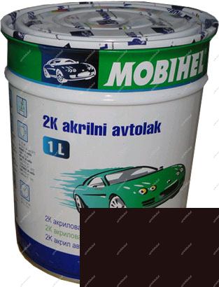 Базовая эмаль металлик Mobihel Темно-коричневая 1л MOBIHEL 793