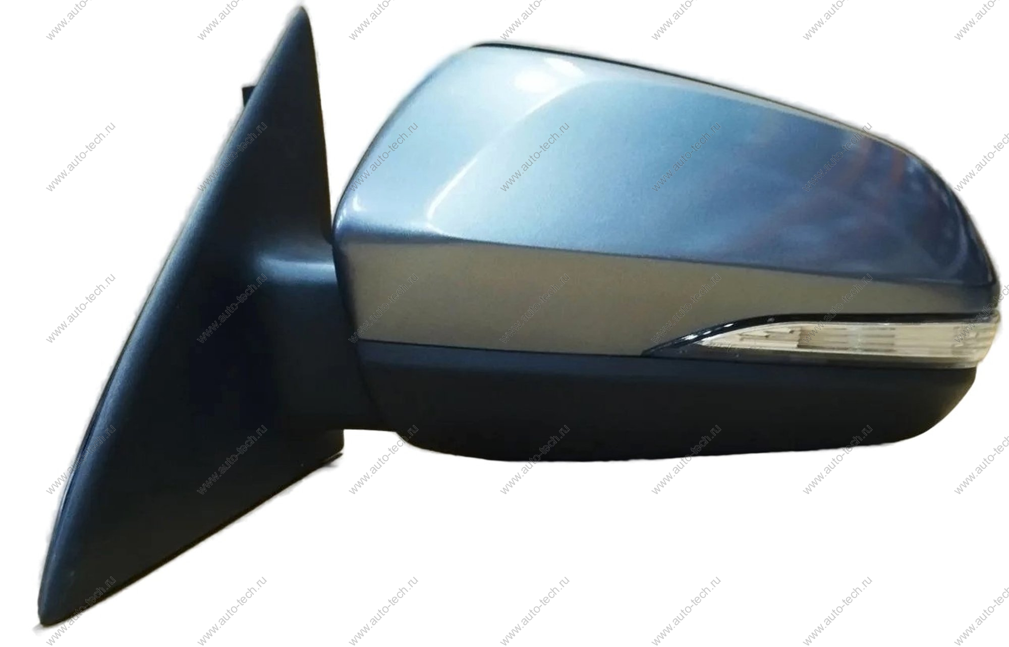Зеркало LADA Vesta левое в сборе ( электропривод, обогрев, указатель поворота ) Цвет 608 Плутон (серый) Lada LADA 8450030089