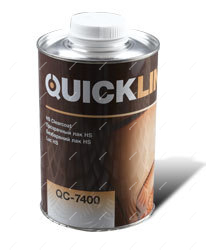 Лак 2+1 HS QUICKLINE Прозрачный 1л+Отвер 0.5 (4700 Qc7700 ) Quickline QC-7700S1