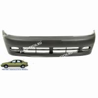 Бампер передний Chevrolet Lanos крашеный Green bamboo Оливковый FE87-6393 1998- Gamma