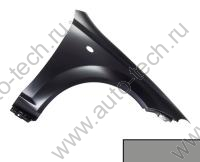 Крыло крашеное CHEVROLET LACETTI (хетчбек) перед. правое (с отв. под повт.) 92U - POLY SILVER API Api 96548956-92U