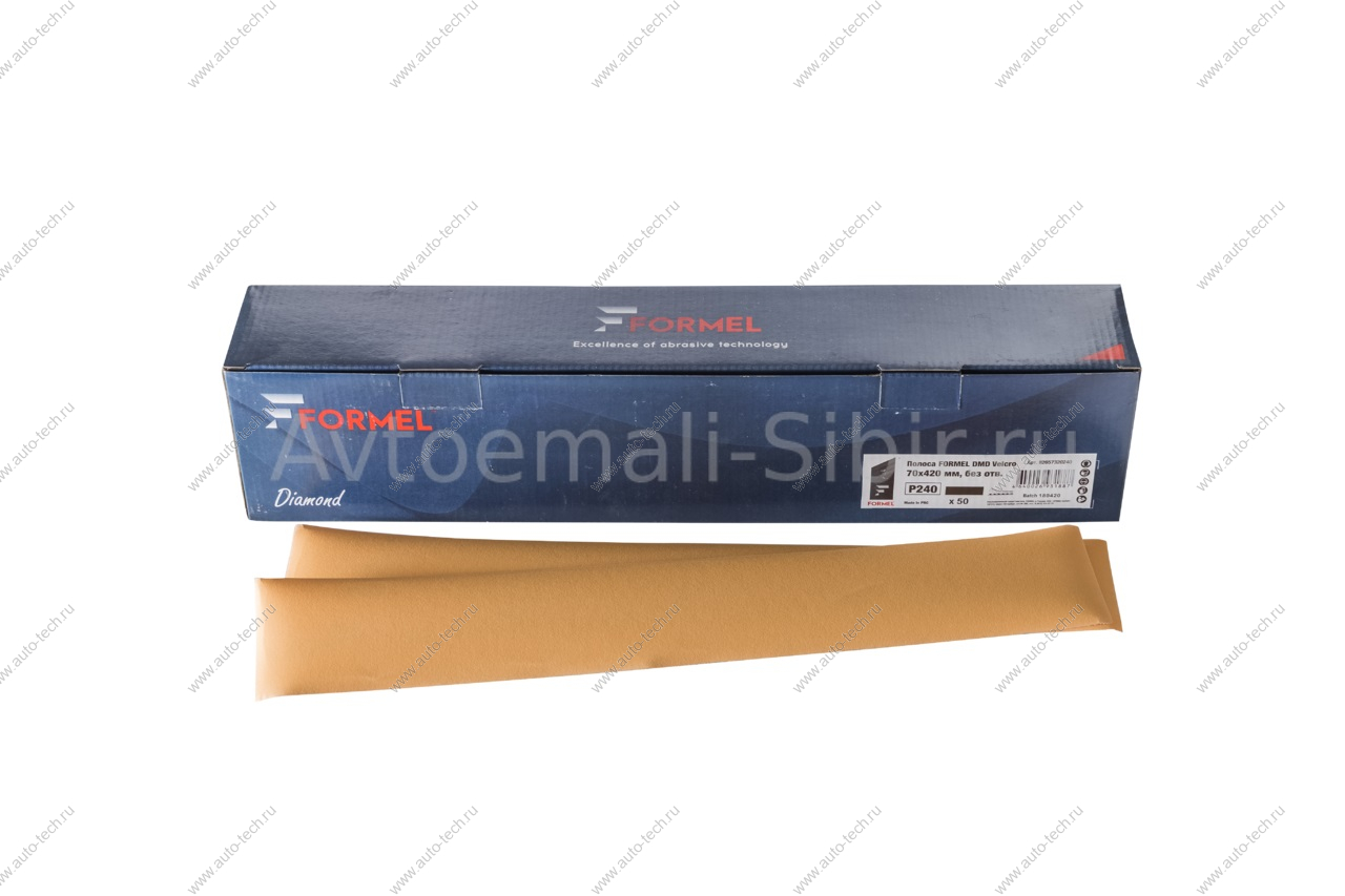 Полоса FORMEL DIAMOND, 70*420мм, без отв., P 120 FORMEL DIAMOND 82657320120