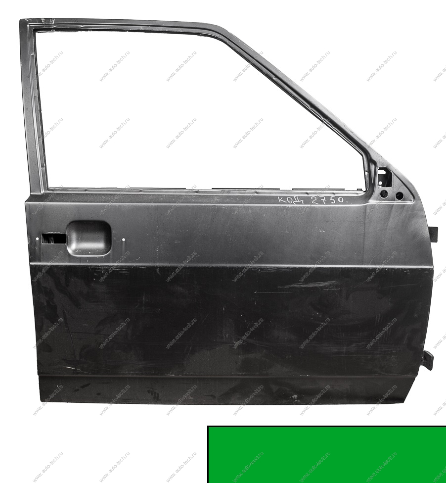 Дверь передняя ВАЗ-2109 правая крашеная 311 Игуана АвтоВАЗ  21090-6100014-311