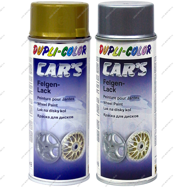 Краска для дисков серебристая 600мл DUPLI-COLOR Cars MOTIP 693823