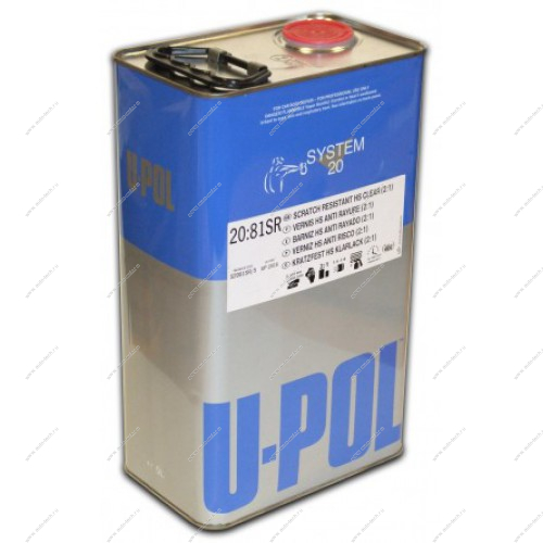 Лак U-POl System 2081 HS Прозрачный 2:1 ( 5 л )  S2081