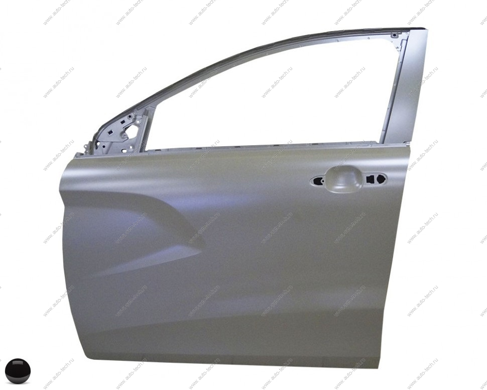 Дверь LADA XRAY передняя левая крашеная 676 Черная жемчужина (черный) АвтоВАЗ LADA 801015140R-676
