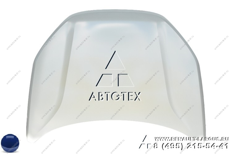 Капот LADA Vesta Sedan/SW/ SW Cross в цвет 492 Блюз (синий), герметик только по шву АвтоВАЗ LADA 8450039378-492