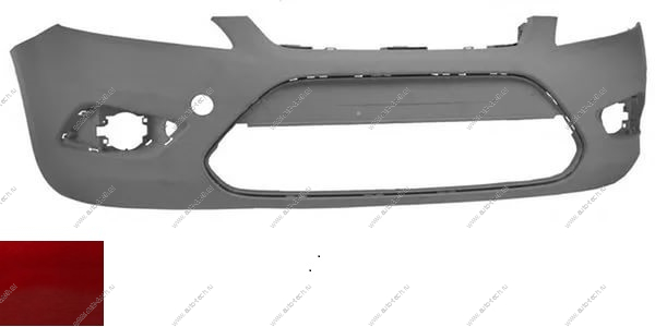Бампер передний Ford Focus 2 седан крашеный Red Candy 2 Pearl RZ Gama  1521127-RZ