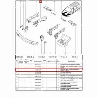 Лонжерон RENAULT Logan/Рено Логан передний правый ASAM-SA ASAM-SA 62209