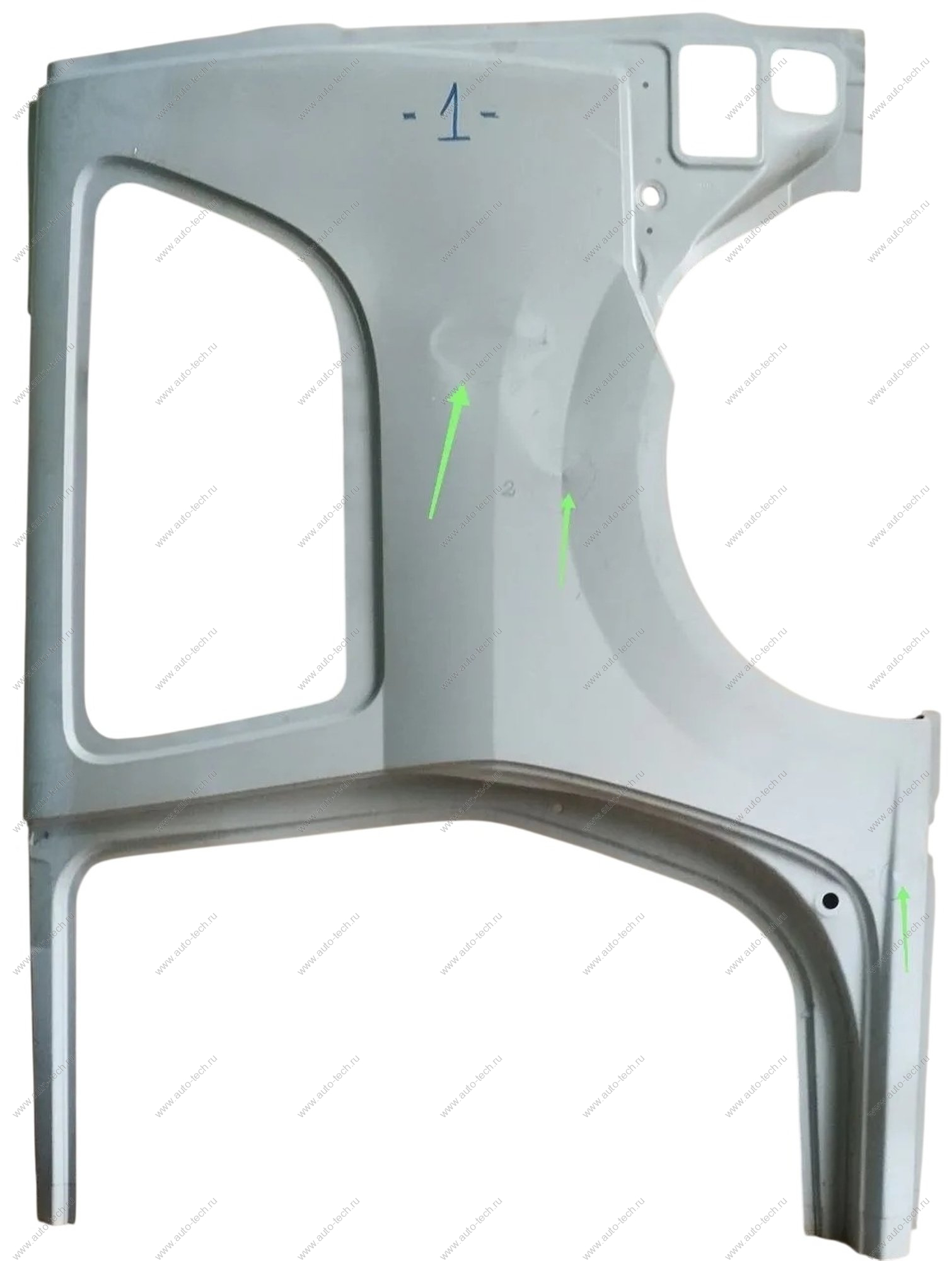 Боковина задняя левая (крыло) (с окном) (катафорезный грунт) LADA Largus/Лада Ларгус (универсал) Lada LADA 8450104266