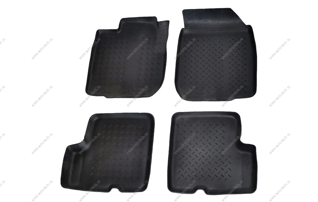 Коврики RENAULT Logan/Рено Логан резиновые к-т. 6001998167 Renault RENAULT 6001998220