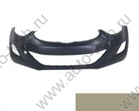 Бампер передний Hyundai Elantra крашеный под ПТФ (P7N - Desert Bronze) 2011- Китай Бампер передний Hyundai Elantra крашеный под ПТФ (P7N - Desert Bronze) 2011- Китай