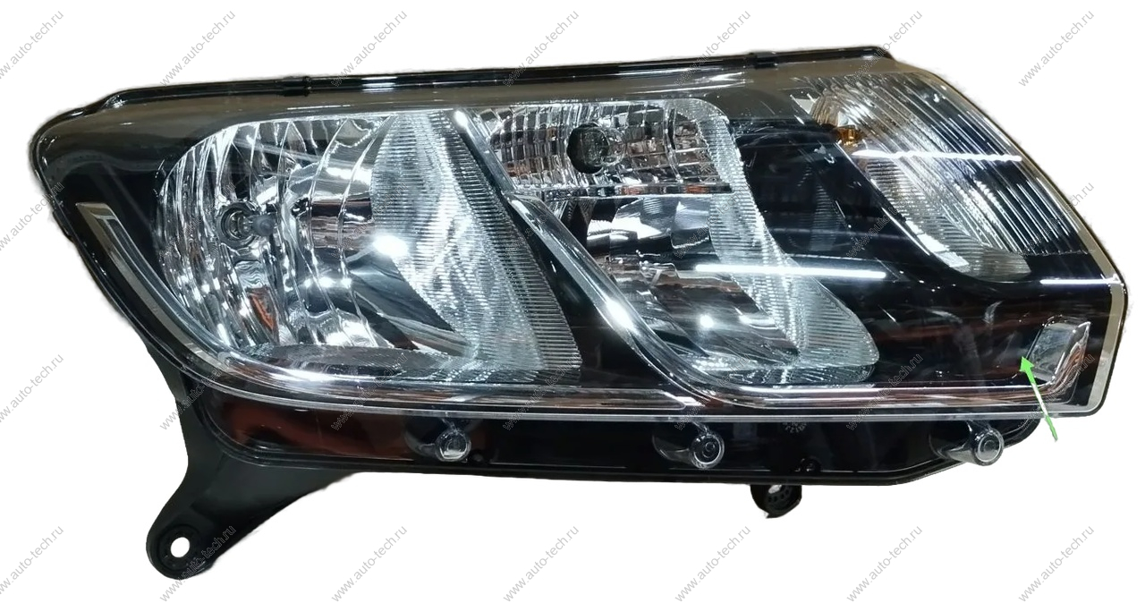 Фара правая LADA Largus (FL) NEW лампа H7 ORIGINAL Lada LADA 8450095268