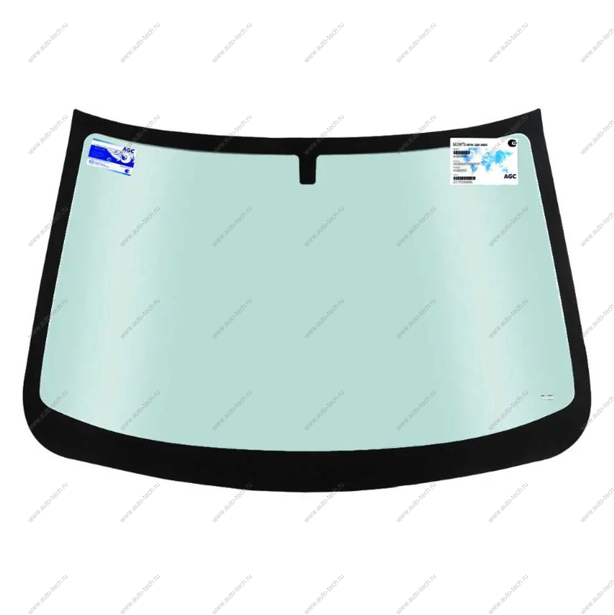 Стекло ветровое ВАЗ-2190 с держателем зеркала (Overtinted) тонирован .(AGC) Lada LADA 4032253