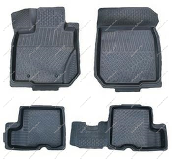 Коврики RENAULT Duster/Рено Дастер 4*2 резиновые с бортами Румыния ОРИГИНАЛ  7711471572