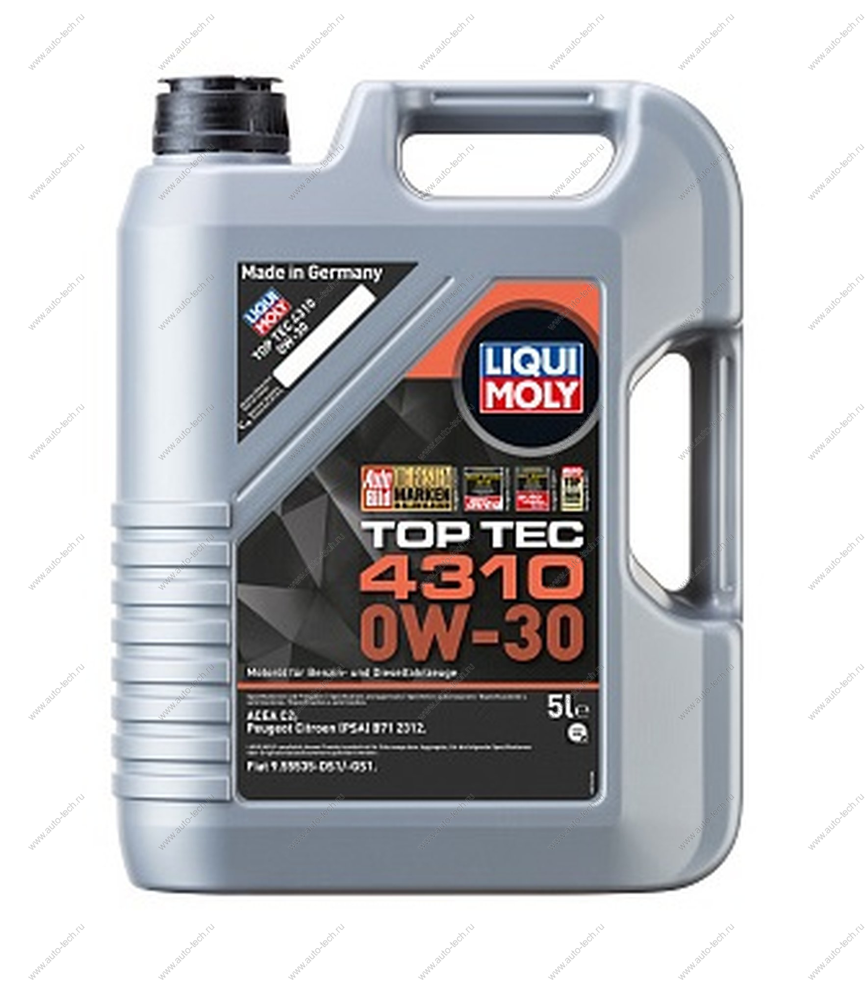 Масло 0W-30 TOP TEC 4310, 5Л Liqui Moly 2362