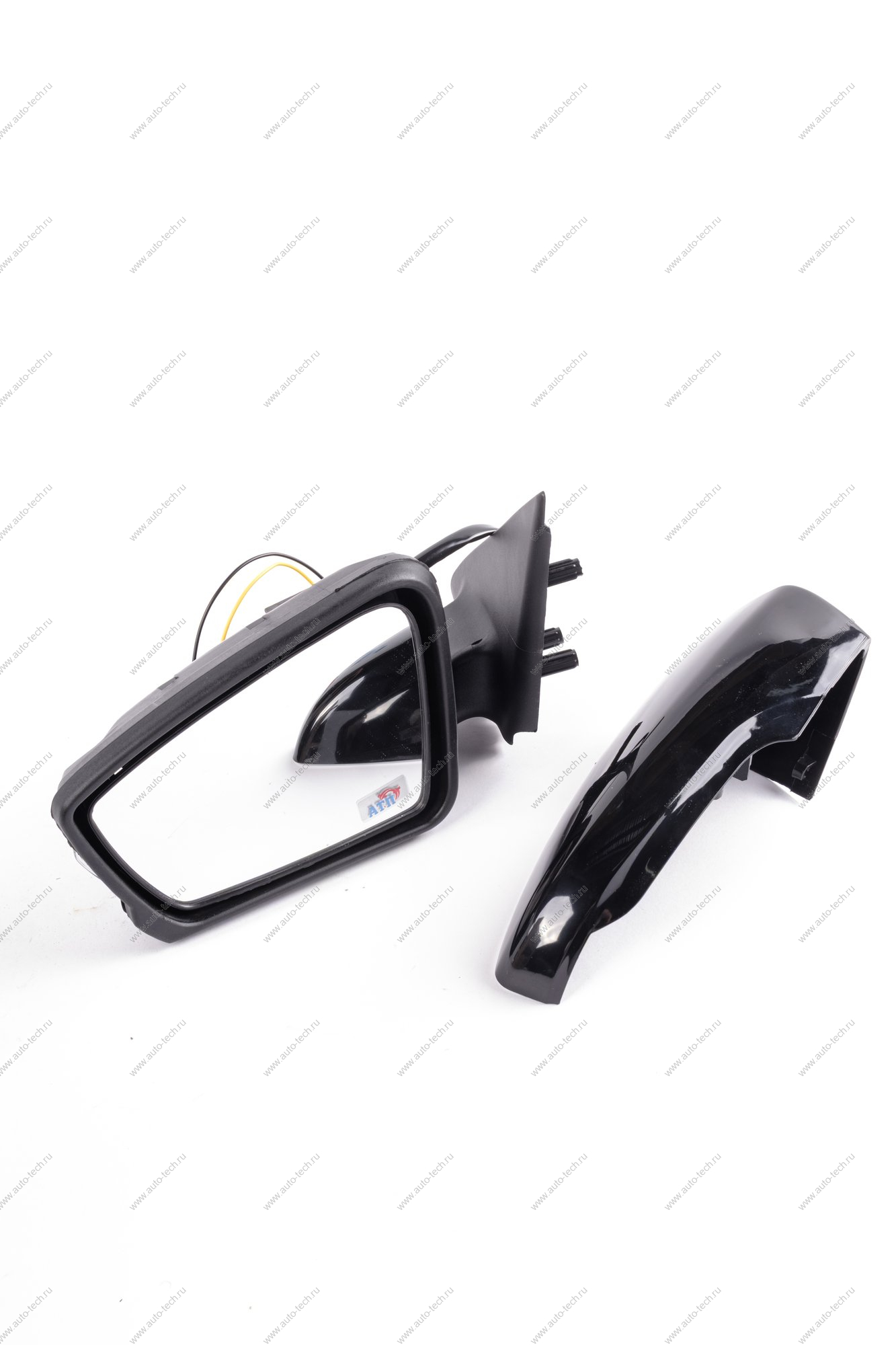 Зеркало боковое левое, с электроприводом, обогревом, указателем поворота (под покраску) ВАЗ-2191 (в упаковке Автотехпром) Lada LADA 21910820100521