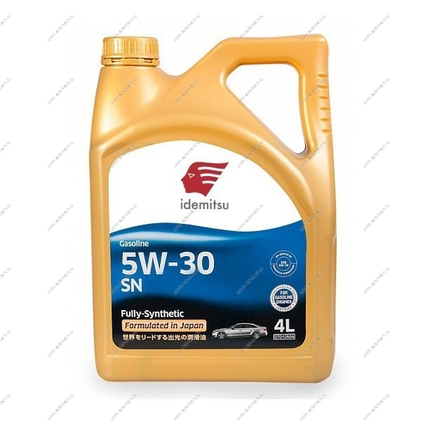 Масло моторное синт. FULLY-SYNTHETIC SN/GF-5 5W-30 (4л) пластик IDEMITSU IDEMITSU 30011328746