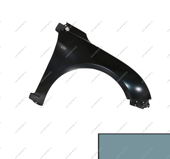 Крыло крашеное CHEVROLET CRUZE 09- перед. правое (с отв. под повт.) GLF - SPACE BLUEY API Api 95963448-GLF