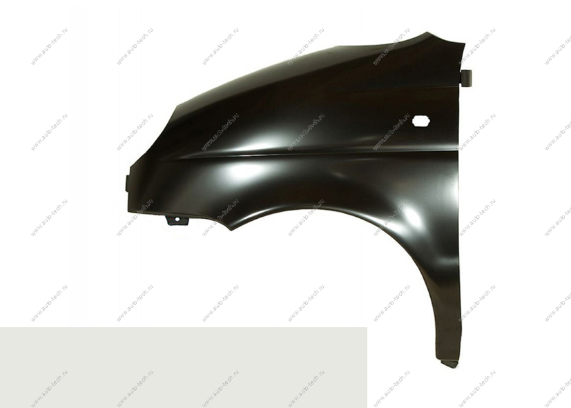 Крыло переднее левое крашеное DAEWOO Matiz с 01-05г Молочный G6J Api Api DAMA01-W0FWH-L-G6J