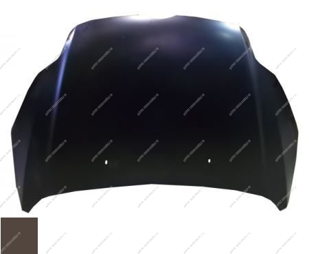 Капот Ford Focus 3 КРАШЕНЫЙ Lunar Sky Metallic KT Api  1767948-KT