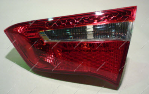 KIA Rio 4 Фонарь задний правый внутрениий ( в крышку багажника ) MOBIS  924044X000