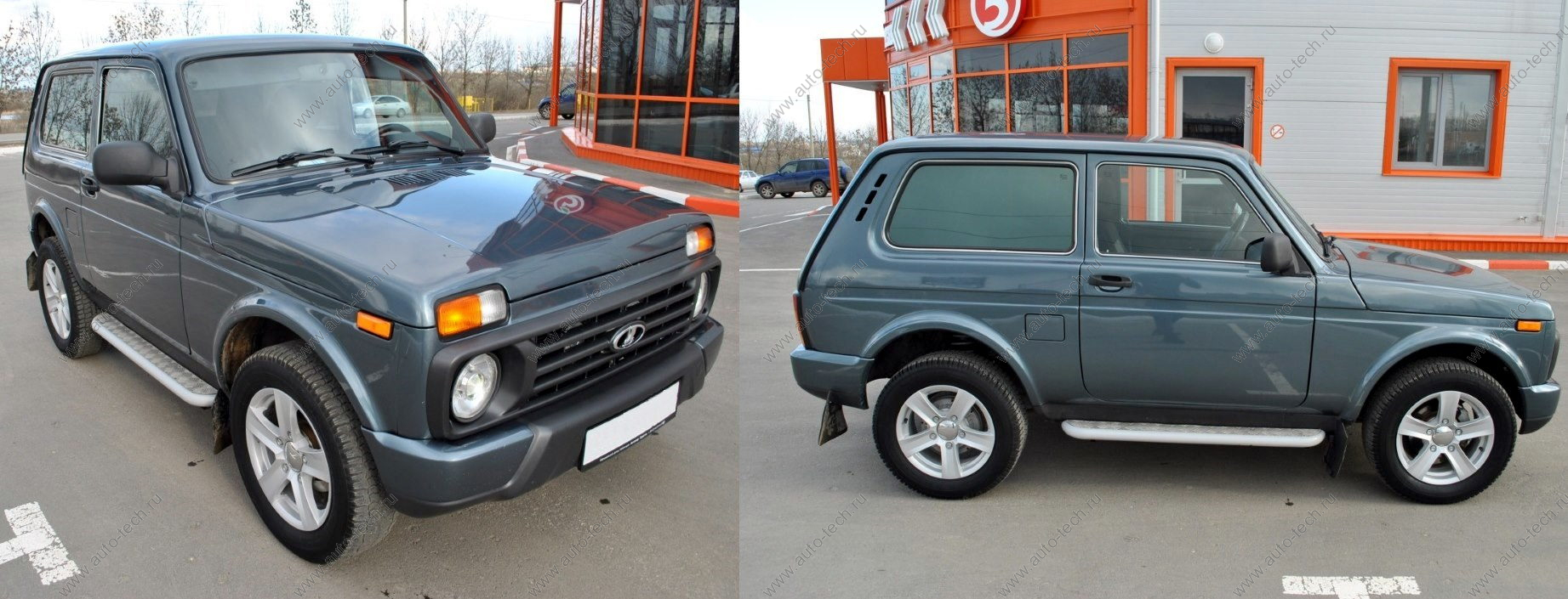 Бампер задний крашеный ВАЗ-21214 Niva Urban 497 Одиссей Кампласт LADA 21214-2804010-497