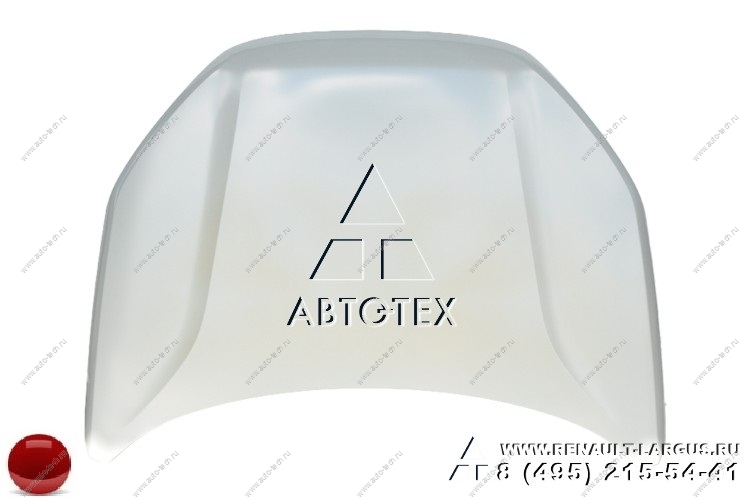 Капот LADA Vesta Sedan/SW/ SW Cross в цвет 195 Сердолик (красный), герметик только по шву Lada LADA 8450039378-195