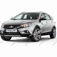 Крыло переднее правое LADA Vesta SW Cross крашеное 691 Платина (серебристый) Lada LADA 8450102330-691