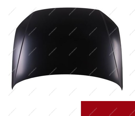 Капот крашеный VW POLO седан 15-20 (без отв. под эмблему) R4 - KRYPTON SIMYI SIMYI 6RU823031C-R4