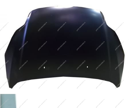 Капот Ford Focus 3 КРАШЕНЫЙ Ice Storm Metallic YQ Api  1767948-YQ