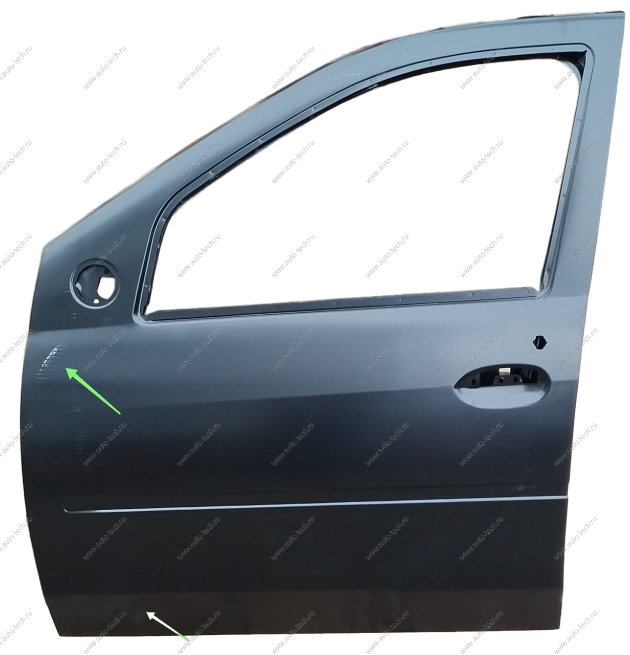 Дверь передняя левая (без отв. под молдинг) LADA Largus/RENAULT Logan 04-13 GAMMA GAMMA GMDF13295L