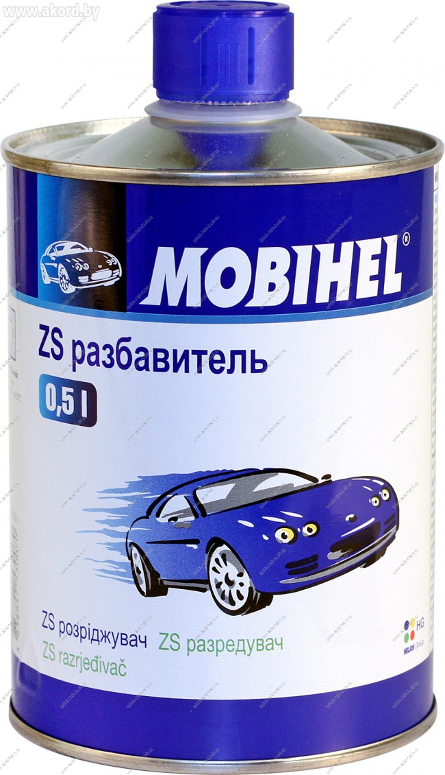Разбавитель Мобихел для металликов 1К (нью) 5л MOBIHEL 000