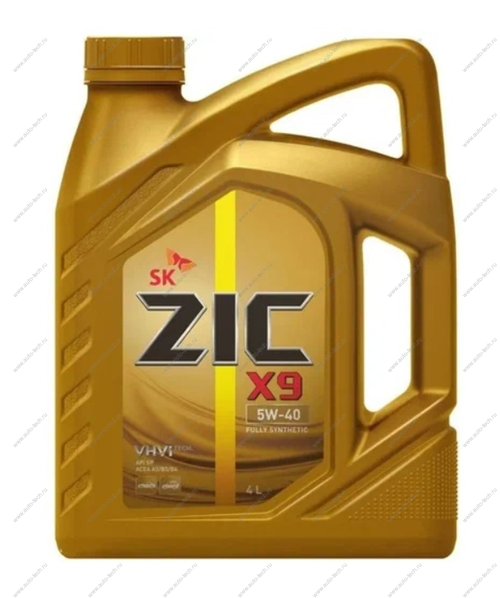 Масло X9 моторное 5W40 A3/B3, A3/B4, SN/CF 4 л ZIC ZIC 162613