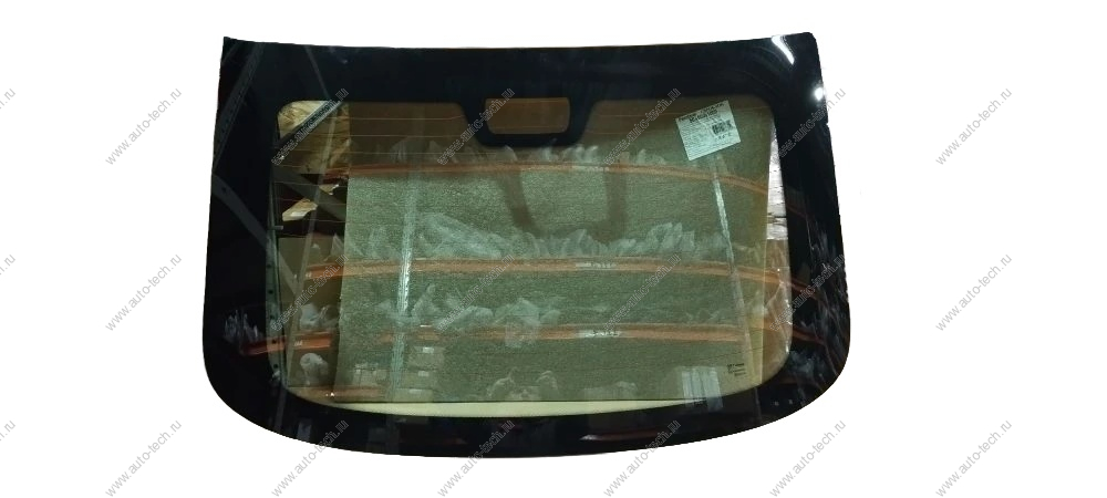 УЦЕНКА Стекло двери задка (скол на углу) ВАЗ-2191 (Гранта лифтбек) с эл/об (Overtinted) тонирован . (AGC) Lada LADA 21910630301005