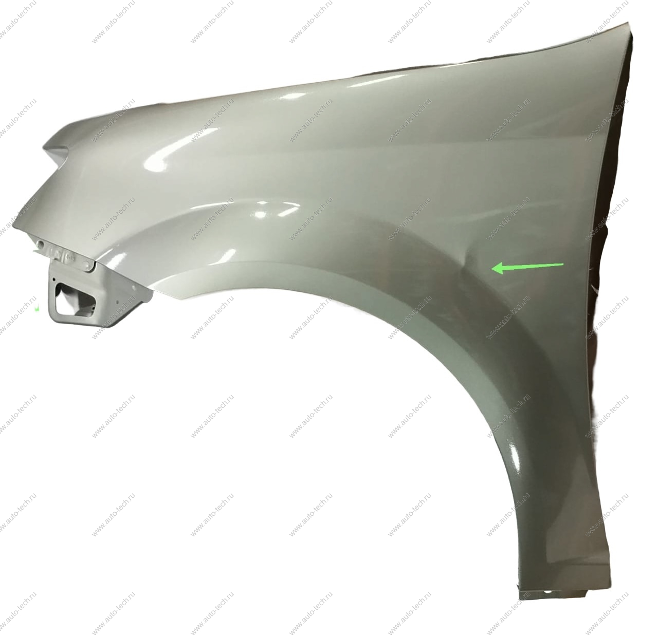УЦЕНКА Крыло новое LADA Largus Cross (FL) крашеное переднее левое в цвет 242 Серый базальт ( залом на арке, грубык заломы на стыке с фарой ) Lada LADA 8450013082-242