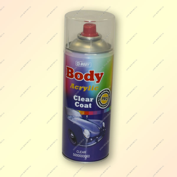 Лак UNIVERSAL SPRAY акриловый, быстросохнущий. Бесцветный 400мл Body Body 500.00.0006.0