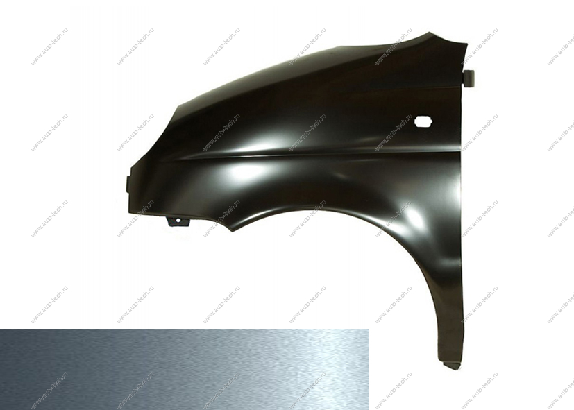 Крыло переднее левое крашеное DAEWOO Matiz с 01-05г Серо-перламутровый GCW Api Api DAMA01-W0FWH-L-GCW
