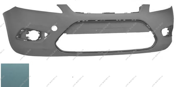 Бампер передний Ford Focus 2 седан крашеный Frosted Glass Metallic P9 Gama  1521127-P9
