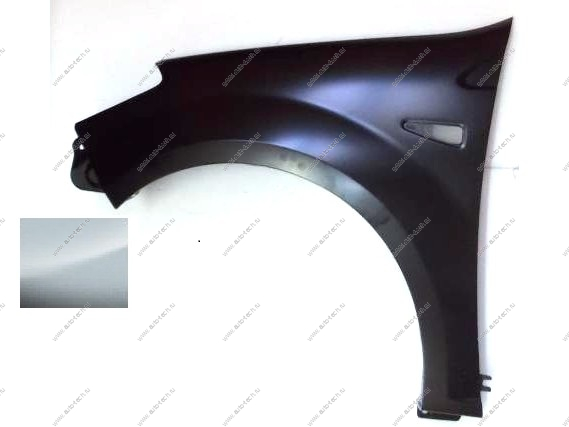 Крыло левое RENAULT Sandero крашеное Blanc glacier 369 Белый лед API  6001551025-369